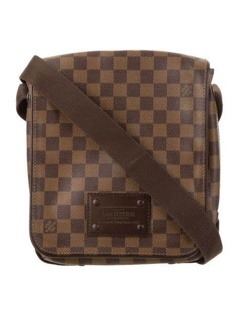 louis vuitton shoulder bag damier ebene